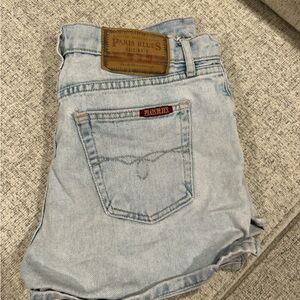 Jean shorts blue